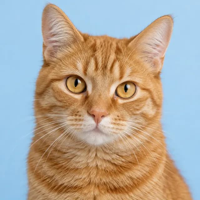 Sample photo of a ginger cat
